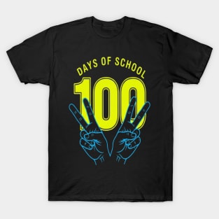 100 Days Tee - Peace Out Double Digit Struggles T-Shirt